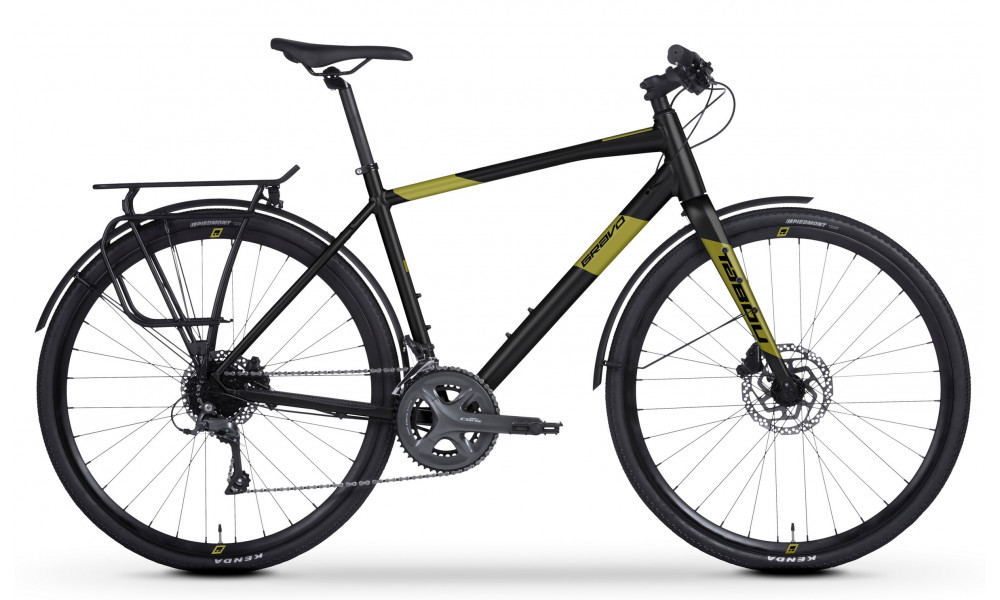 Dviratis Tabou Gravo FIT 1.0 black-gold 