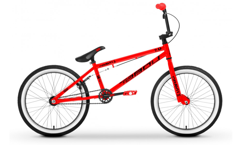 Dviratis Tabou Gravity 2.0 red-black 