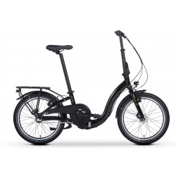 Dviratis Tabou Fold Easi black-gold