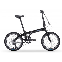 Dviratis Tabou Fold Sport black-silver