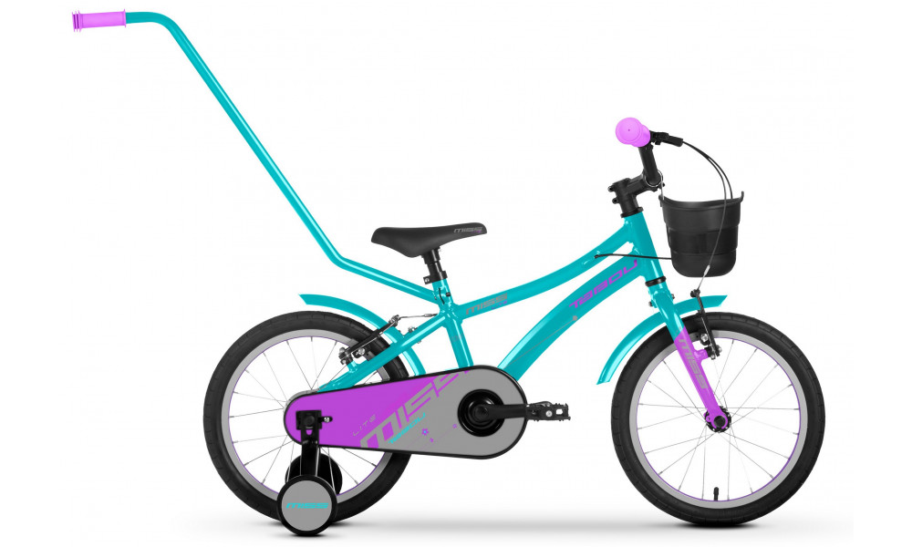 Dviratis Tabou Miss Lite 14 turquoise-purple 
