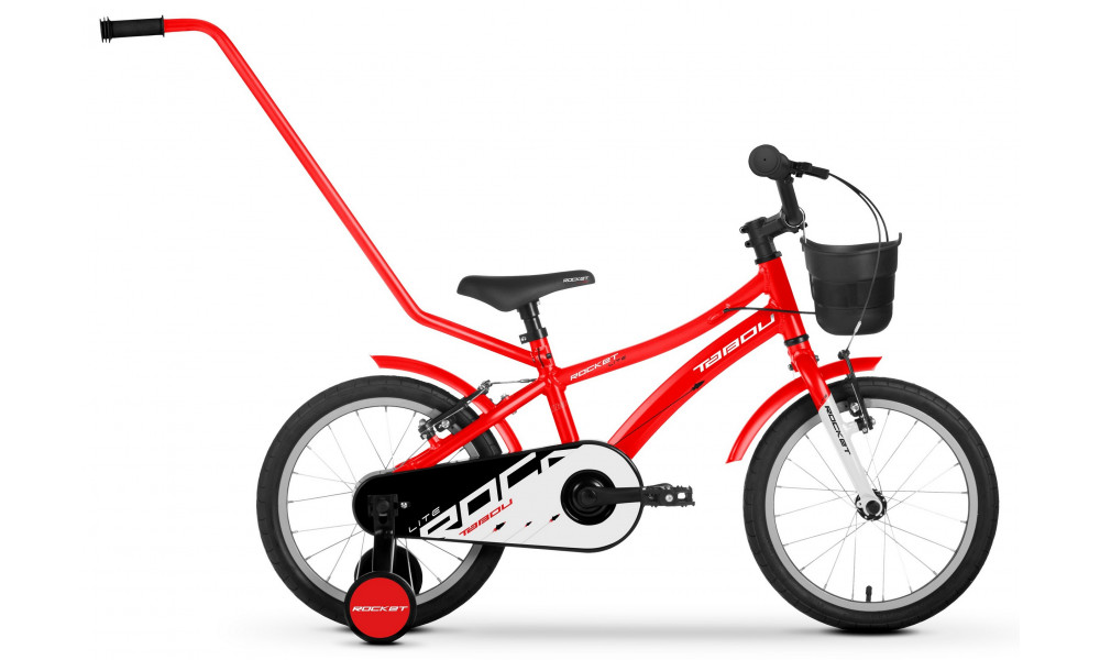 Dviratis Tabou Rocket Lite 18 red-white 