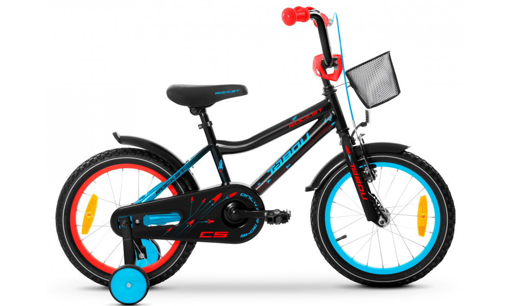 Dviratis Tabou Rocket CS Alu 20 black-blue 