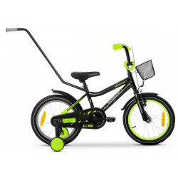 Dviratis Tabou Rocket CS Alu 12 black-lime