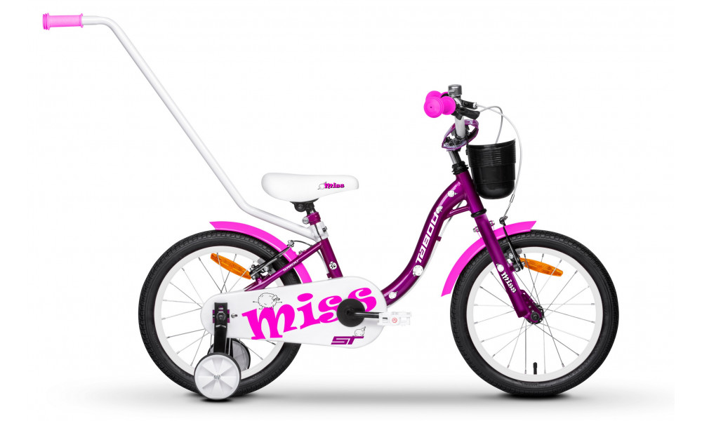 Dviratis Tabou Miss ST 14 purple-white 