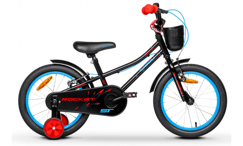 Dviratis Tabou Rocket ST 20 black-red 