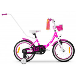 Dviratis Tabou Miss CS 12 pink-white