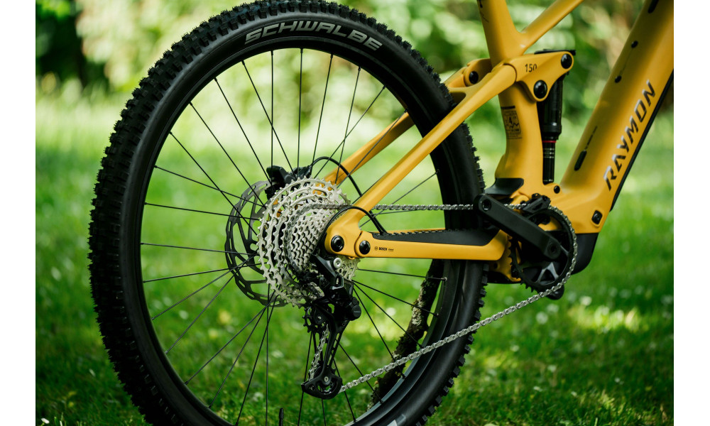 Elektrinis dviratis Raymon Airok Comp 29" 400 2026 kurkuma-brown - 7