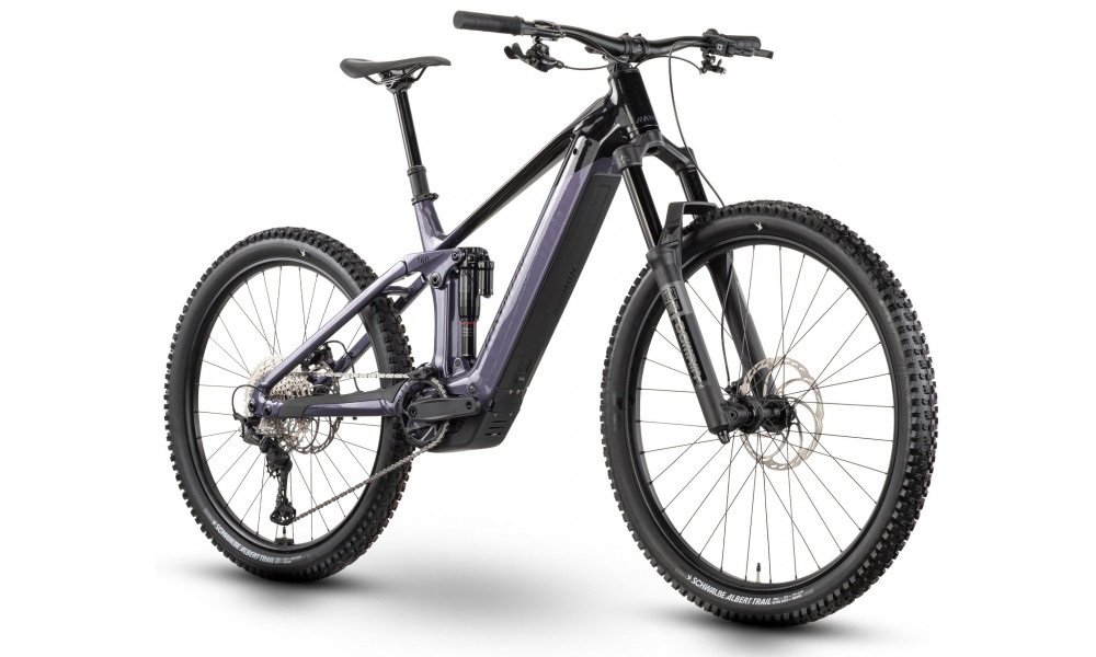 Elektrinis dviratis Raymon Vamok Pro 29"-27.5" 800 2026 smoke lavender-black - 2