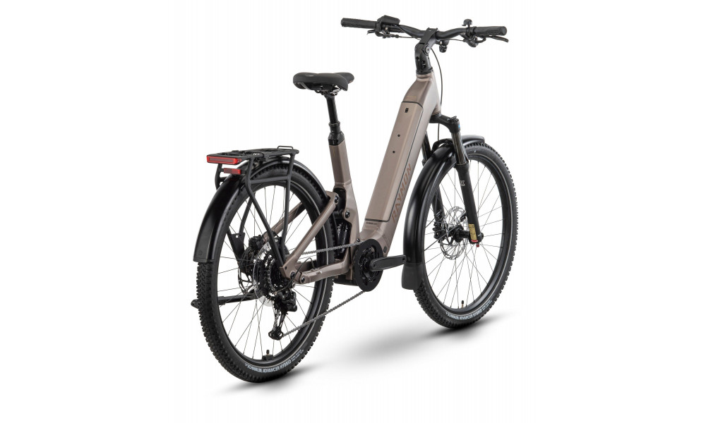 Elektrinis dviratis Raymon Tavano Pure 27.5" 600 Easy Entry 2026 taupe grey - 3