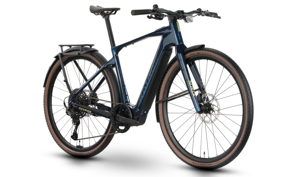Elektrinis dviratis Raymon Norza Comp Commute 400 2026 ocean blue - 2