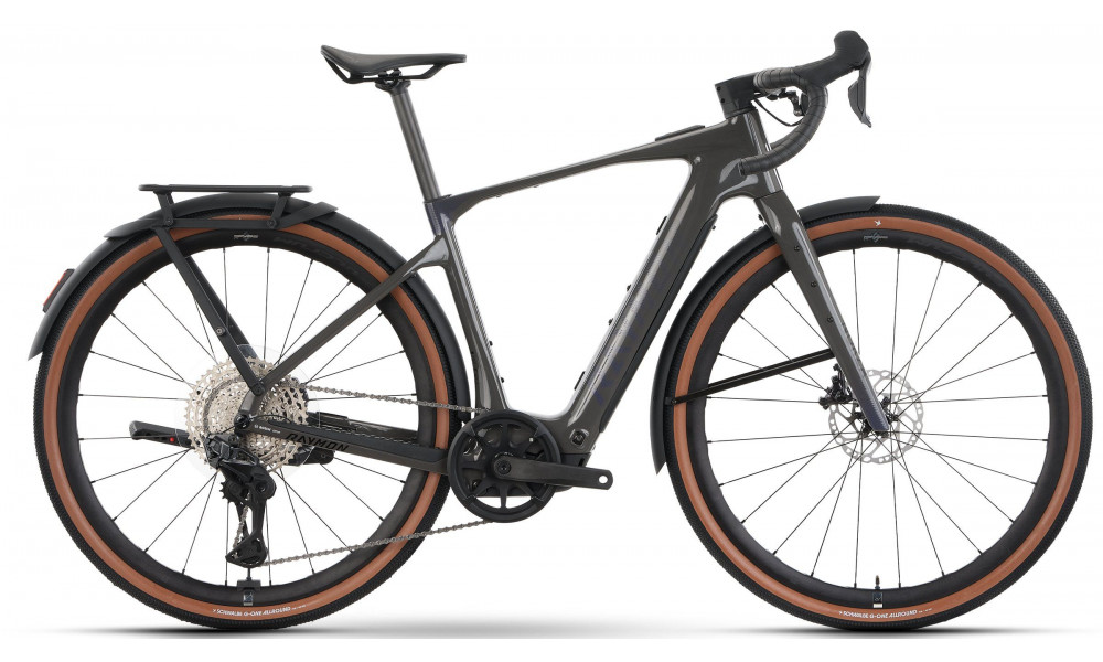 Elektrinis dviratis Raymon Norza Pro Street 400 2026 pipe grey - 1