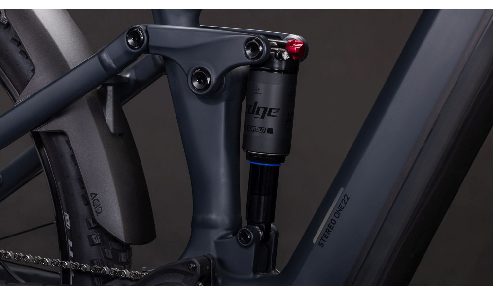 Elektrinis dviratis Cube Stereo Hybrid ONE22 Pro 800 27.5 night'n'chrome 2026 - 2