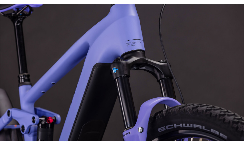 Elektrinis dviratis Cube Stereo Hybrid ONE22 Pro 600 29 lucidlilac'n'lime 2026 - 2