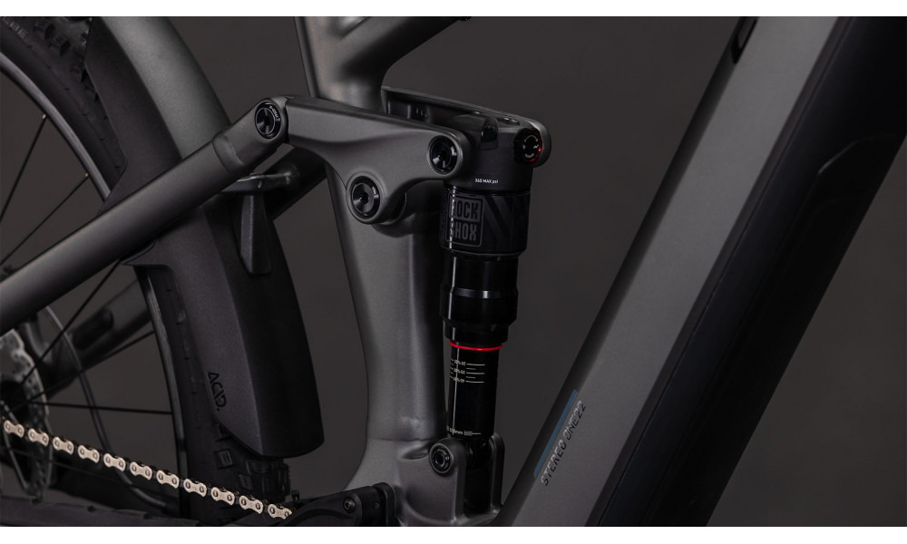 Elektrinis dviratis Cube Stereo Hybrid ONE22 Race 800 29 slabgrey'n'chrome 2026 - 2