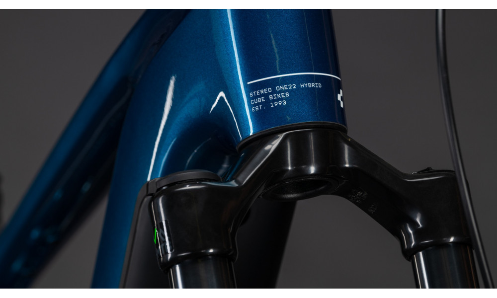 Elektrinis dviratis Cube Stereo Hybrid ONE22 Race 800 27.5 electricblue'n'white 2026 - 3