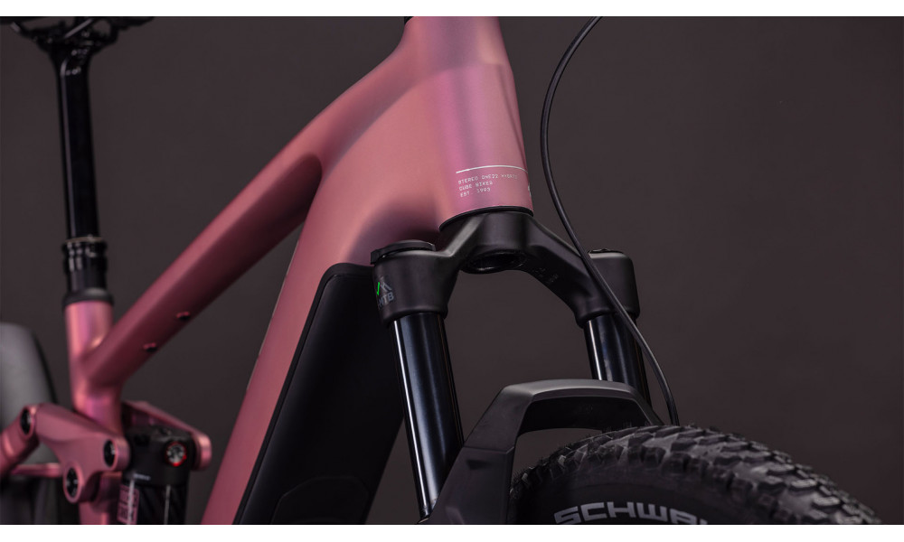 Elektrinis dviratis Cube Stereo Hybrid ONE22 Race 800 29 shiftblush'n'black 2026 - 2