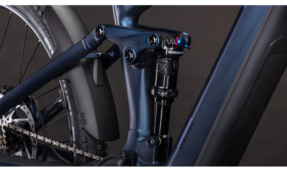 Elektrinis dviratis Cube Stereo Hybrid ONE22 SLX 800 27.5 indigoblue'n'blue 2026 - 2