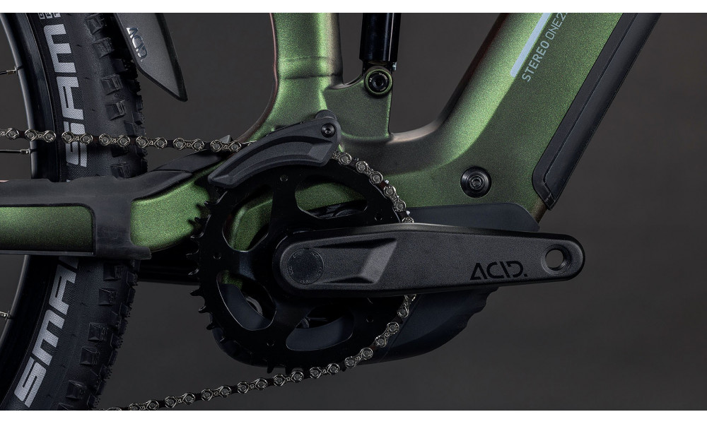 Elektrinis dviratis Cube Stereo Hybrid ONE22 SLX 800 27.5 stellar'n'green 2026 - 4