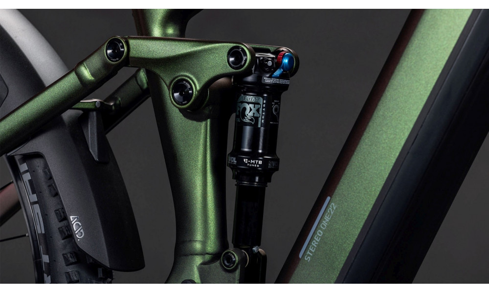 Elektrinis dviratis Cube Stereo Hybrid ONE22 SLX 800 29 stellar'n'green 2026 - 2