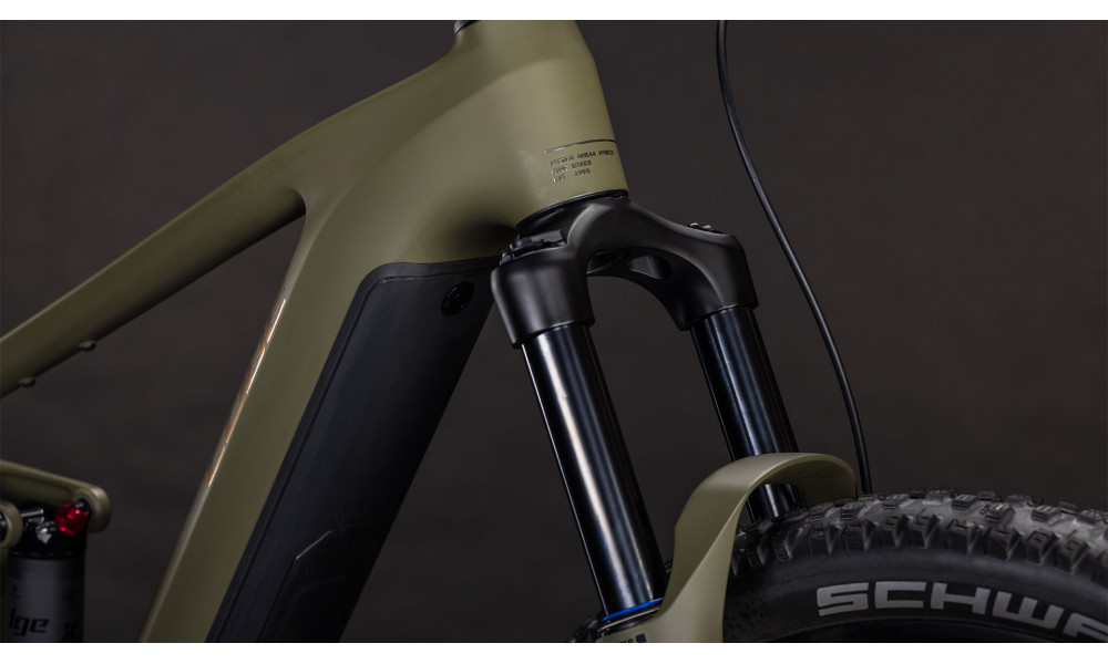 Elektrinis dviratis Cube Stereo Hybrid ONE44 Pro 800 27.5 dustyolive'n'gold 2026 - 4