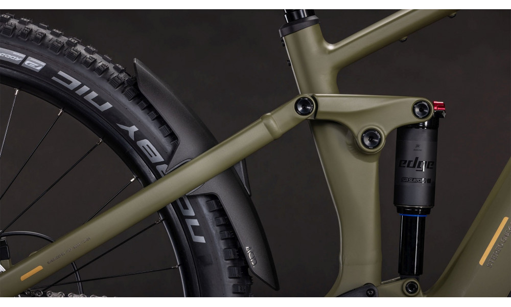 Elektrinis dviratis Cube Stereo Hybrid ONE44 Pro 800 27.5 dustyolive'n'gold 2026 - 5