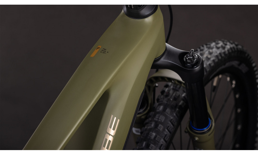 Elektrinis dviratis Cube Stereo Hybrid ONE44 Pro 800 27.5 dustyolive'n'gold 2026 - 6
