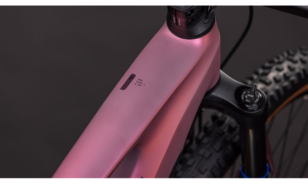 Elektrinis dviratis Cube Stereo Hybrid ONE44 Pro 800 27.5 shiftblush'n'raisin 2026 - 7