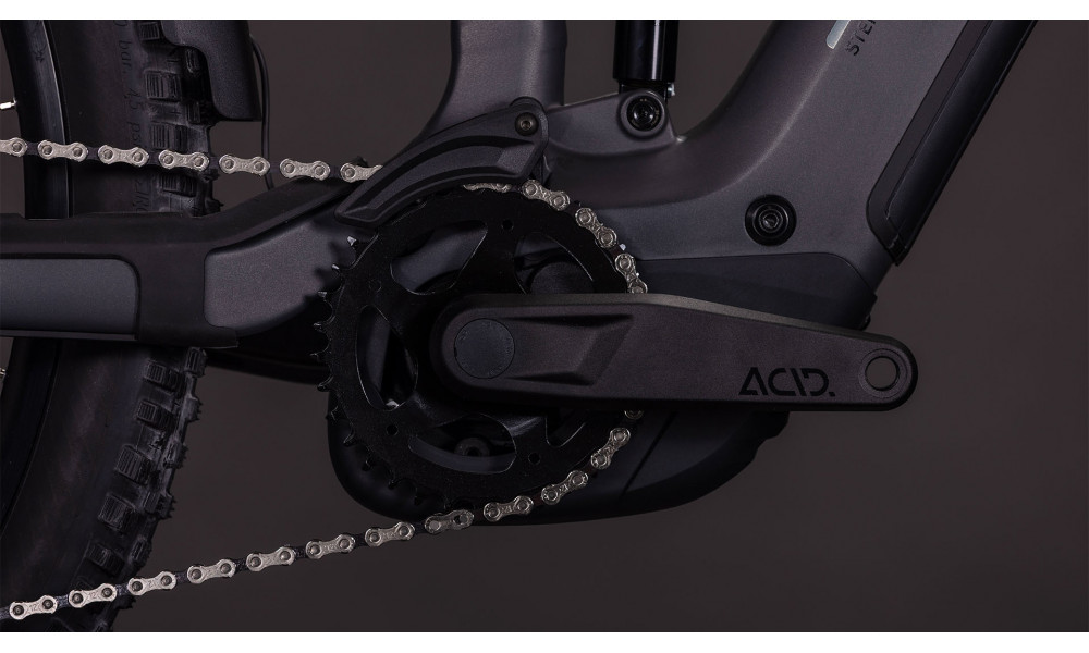 Elektrinis dviratis Cube Stereo Hybrid ONE44 EXC 800 FE 27.5 irongrey'n'chrome 2026 - 3