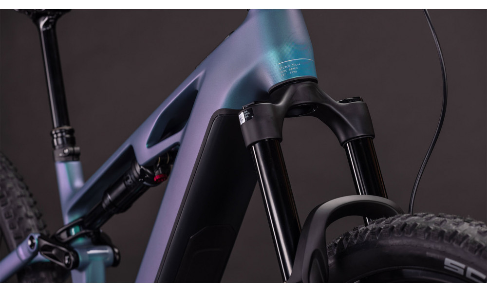 Elektrinis dviratis Cube Stereo Hybrid ONE44 HPC Race 800 29 smaragdgrey'n'prism 2026 - 2