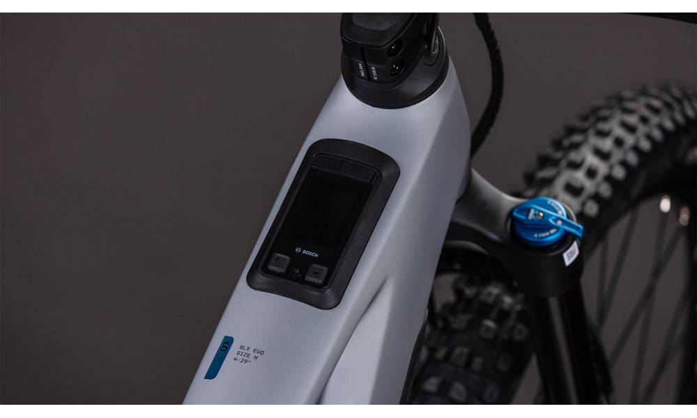 Elektrinis dviratis Cube Stereo Hybrid ONE44 HPC SLX Evo 800 29 slategrey'n'black 2026 - 7