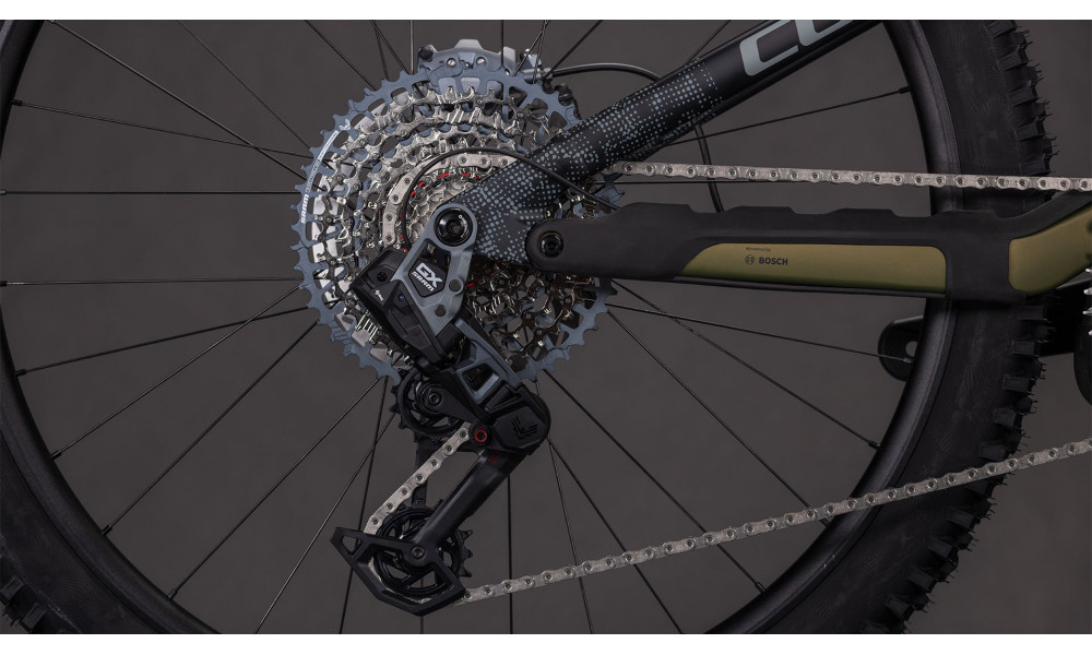 Elektrinis dviratis Cube Stereo Hybrid ONE44 HPC TM 800 29 reedgreen'n'matrix 2026 - 6