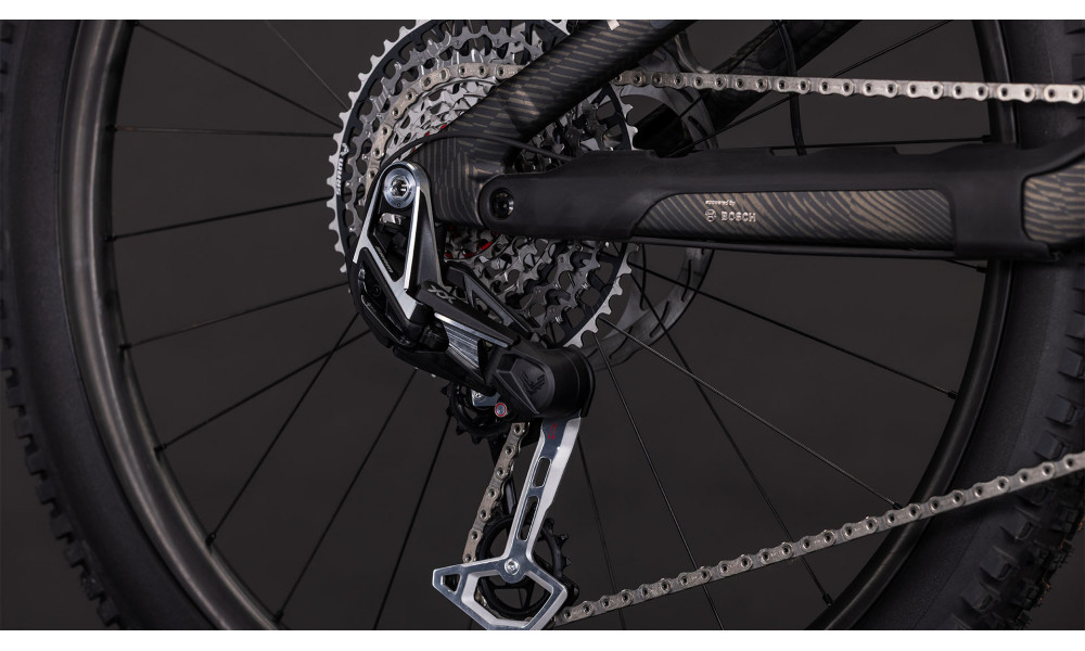 Elektrinis dviratis Cube Stereo Hybrid ONE44 HPC SLT 800 29 carbongrid'n'chrome 2026 - 2