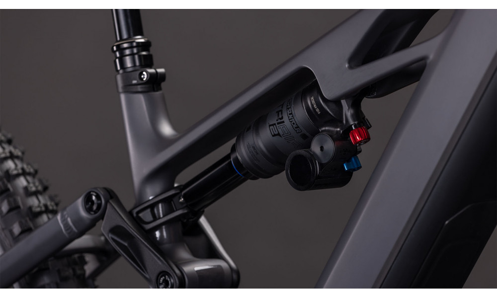 Elektrinis dviratis Cube Stereo Hybrid ONE77 HPC Race 800 29x27.5 irongrey'n'black 2026 - 2