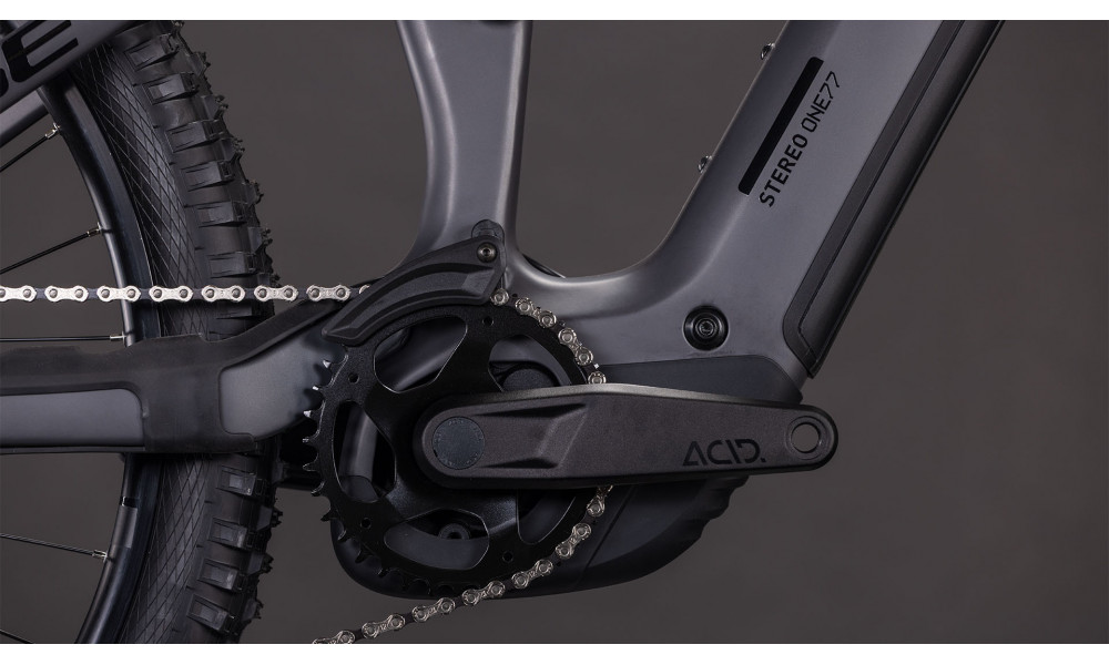 Elektrinis dviratis Cube Stereo Hybrid ONE77 HPC Race 800 29x27.5 irongrey'n'black 2026 - 4