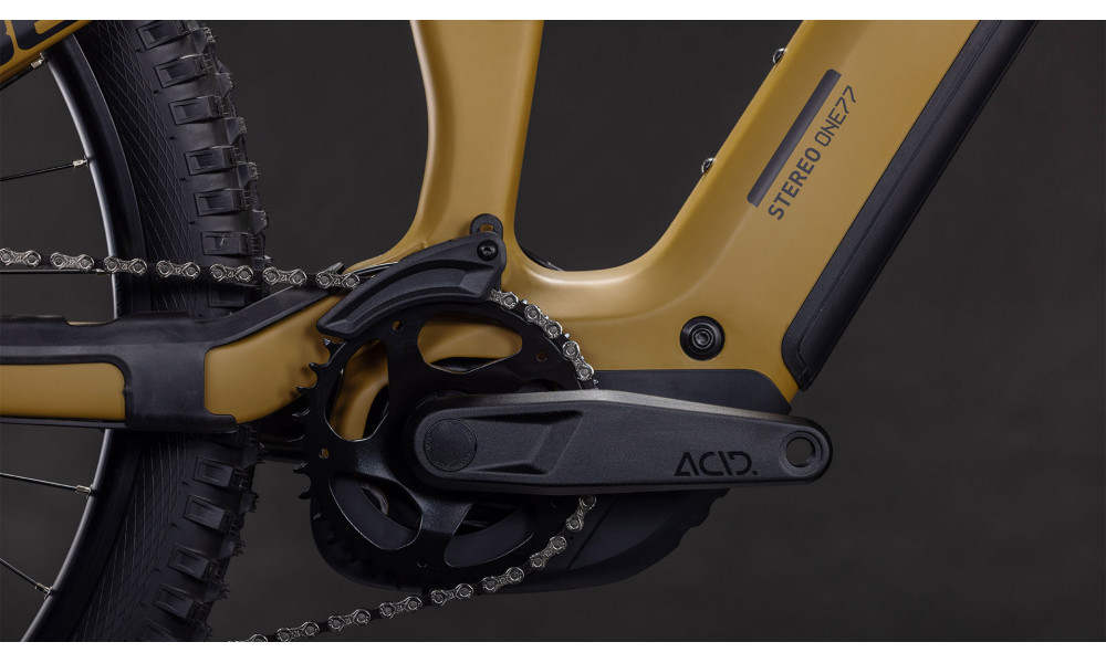 Elektrinis dviratis Cube Stereo Hybrid ONE77 HPC Race 800 29x27.5 willowgreen'n'black 2026 - 5