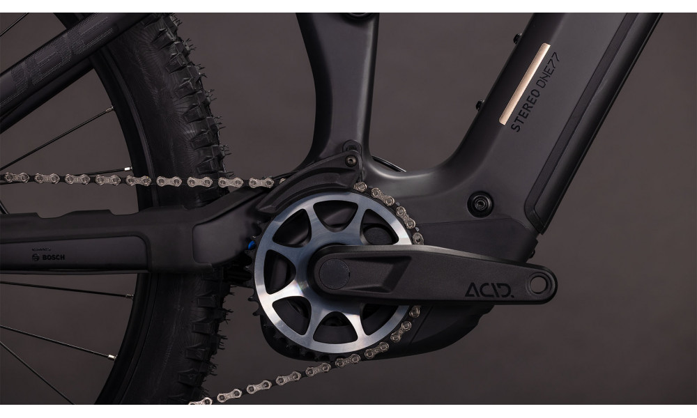 Elektrinis dviratis Cube Stereo Hybrid ONE77 HPC SLX 800 29x27.5 blackline 2026 - 5