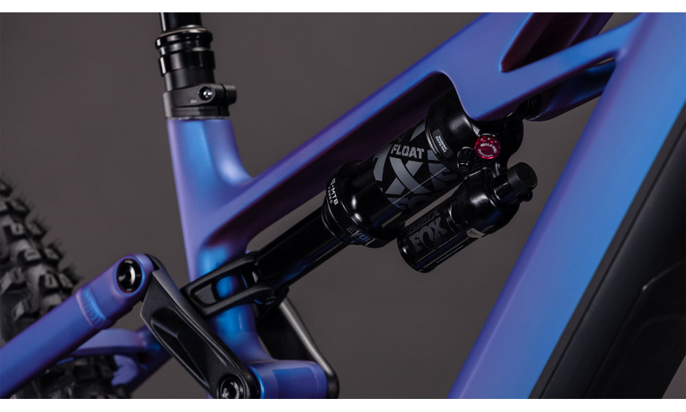 Elektrinis dviratis Cube Stereo Hybrid ONE77 HPC SLX 800 29x27.5 blueiris'n'black 2026 - 3