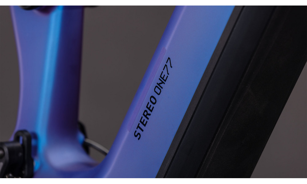 Elektrinis dviratis Cube Stereo Hybrid ONE77 HPC SLX 800 29x27.5 blueiris'n'black 2026 - 4