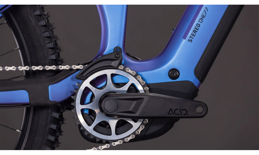 Elektrinis dviratis Cube Stereo Hybrid ONE77 HPC SLX 800 29x27.5 blueiris'n'black 2026 - 5