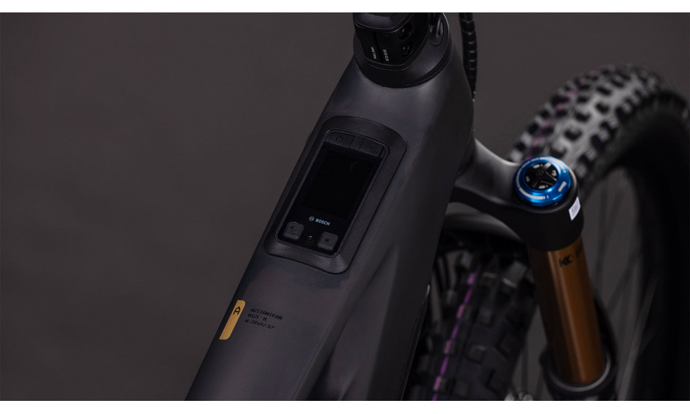 Elektrinis dviratis Cube Stereo Hybrid ONE77 HPC AT 800 29x27.5 carbon'n'gold 2026 - 5