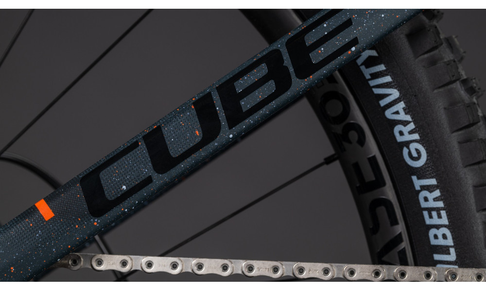 Elektrinis dviratis Cube Stereo Hybrid ONE77 HPC SLT 800 29x27.5 galaxy'n'orange 2026 - 3