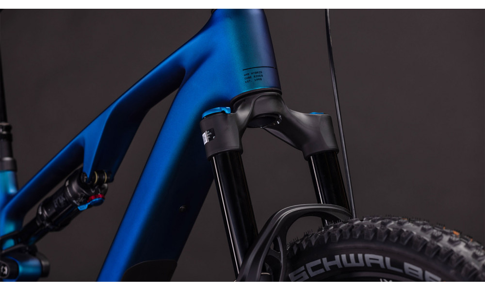 Elektrinis dviratis Cube AMS Hybrid ONE44 C:68X SLX 400X 29 nebula'n'black 2026 - 2