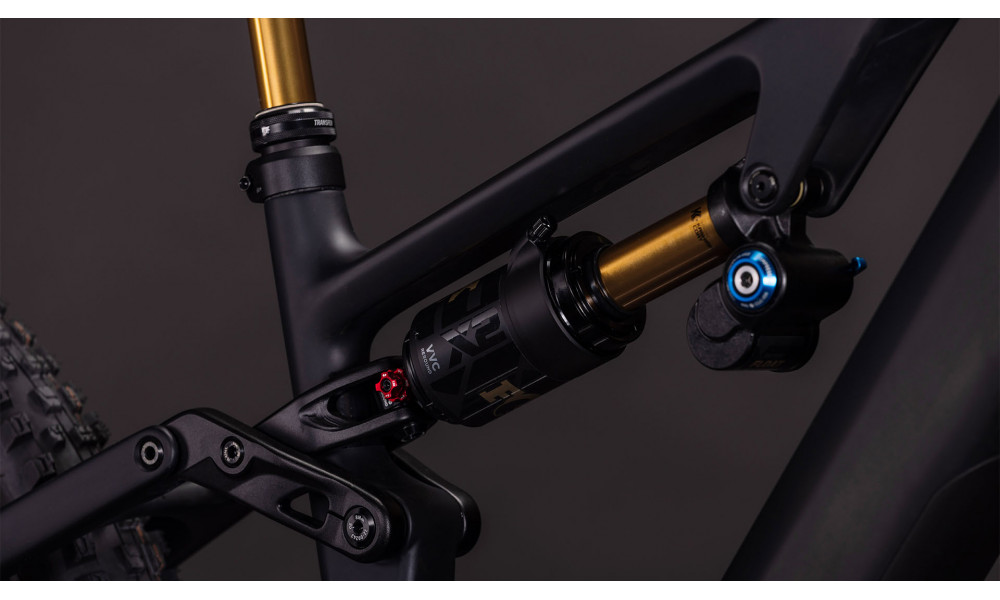 Elektrinis dviratis Cube AMS Hybrid ONE77 C:62 AT 600X 29x27.5 carbon'n'gold 2026 - 2