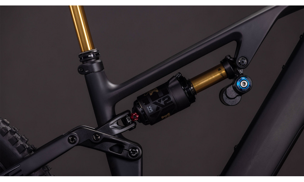 Elektrinis dviratis Cube AMS Hybrid ONE77 C:62 AT 600X 29x27.5 carbon'n'gold 2026 - 5