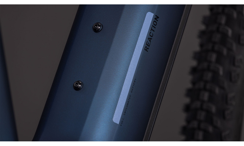 Elektrinis dviratis Cube Reaction Hybrid Performance 600 27.5 indigoblue'n'reflex 2026 - 2