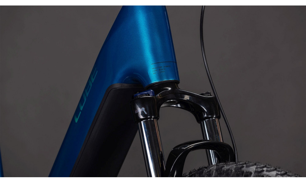 Elektrinis dviratis Cube Reaction Hybrid Performance 600 Easy Entry 27.5 electricblue'n'dazzle 2026 - 2