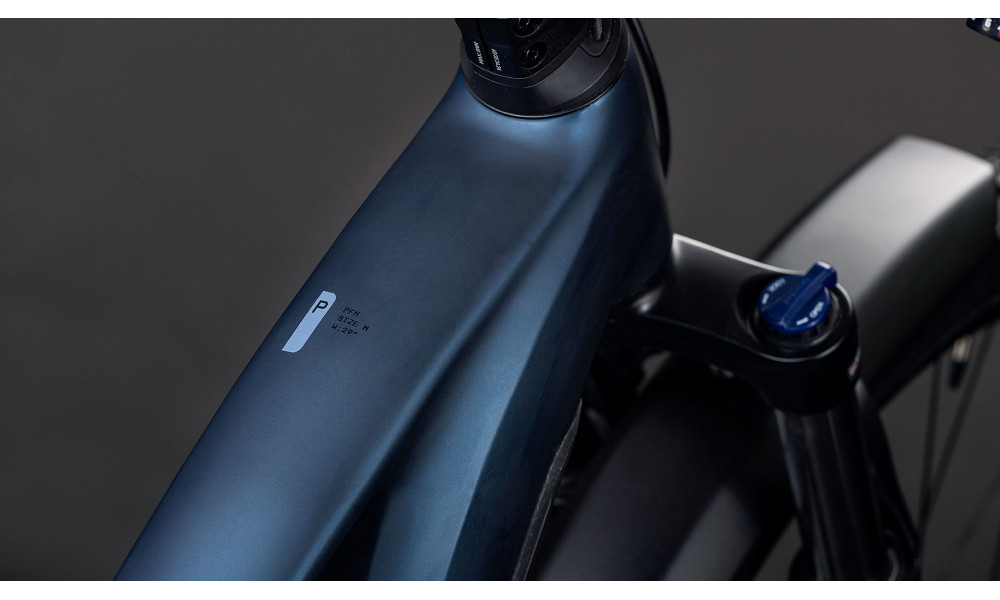 Elektrinis dviratis Cube Reaction Hybrid Performance 600 FE 27.5 indigoblue'n'reflex 2026 - 6