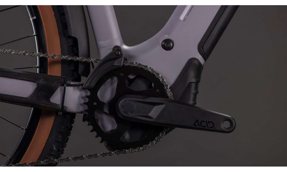 Elektrinis dviratis Cube Reaction Hybrid Performance 600 FE 29 plumgrey'n'black 2026 - 3