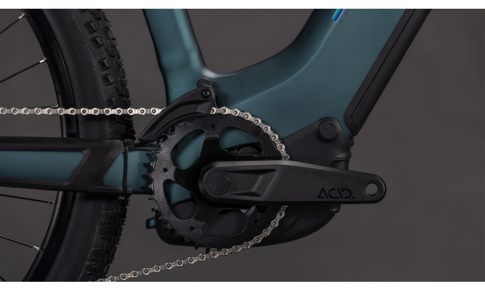 Elektrinis dviratis Cube Reaction Hybrid ONE 600 Easy Entry 27.5 royalgreen'n'prism 2026 - 3